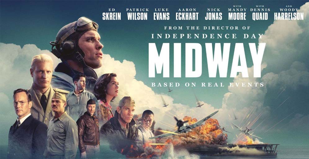 แนะนำหนัง Midway อเมริกา ถล่ม ญี่ปุ่น สานต่อความแค้น